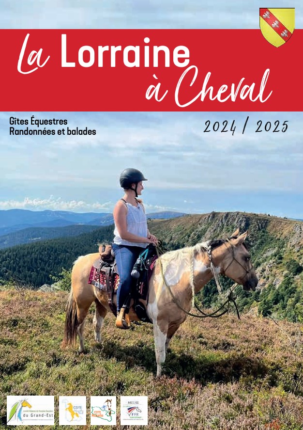couverture brochure lorraine à cheval 2024